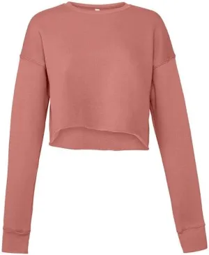 Bella Canvas Ladies Cropped Sweatshirt