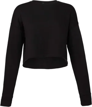 Bella Canvas Womens Cropped Crew Fleece (Fast Fashion)
