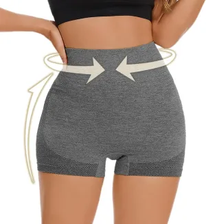 Biker Shorts Women Tummy Control High Waist Shorts Butt Lifting Athletic Shorts Workout Yoga Shorts Summer Gym Shorts