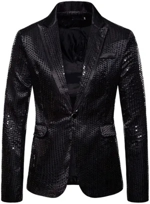 Blazers For Men 2024 Suit Pure Color Hot Stamping Business Gentleman Lapel Suit Mens Blazer Windbreaker Jackets