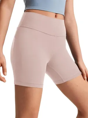 Haloumoning Girls Athletic Shorts Kids Workout High Waisted Volleyball Shorts Yoga Dance Gymnastics Shorts