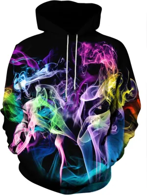 Hgvoetty Unisex 3D Print Hoodies Graphic Space Pullover Hooded Sweatshirts for Men Women
