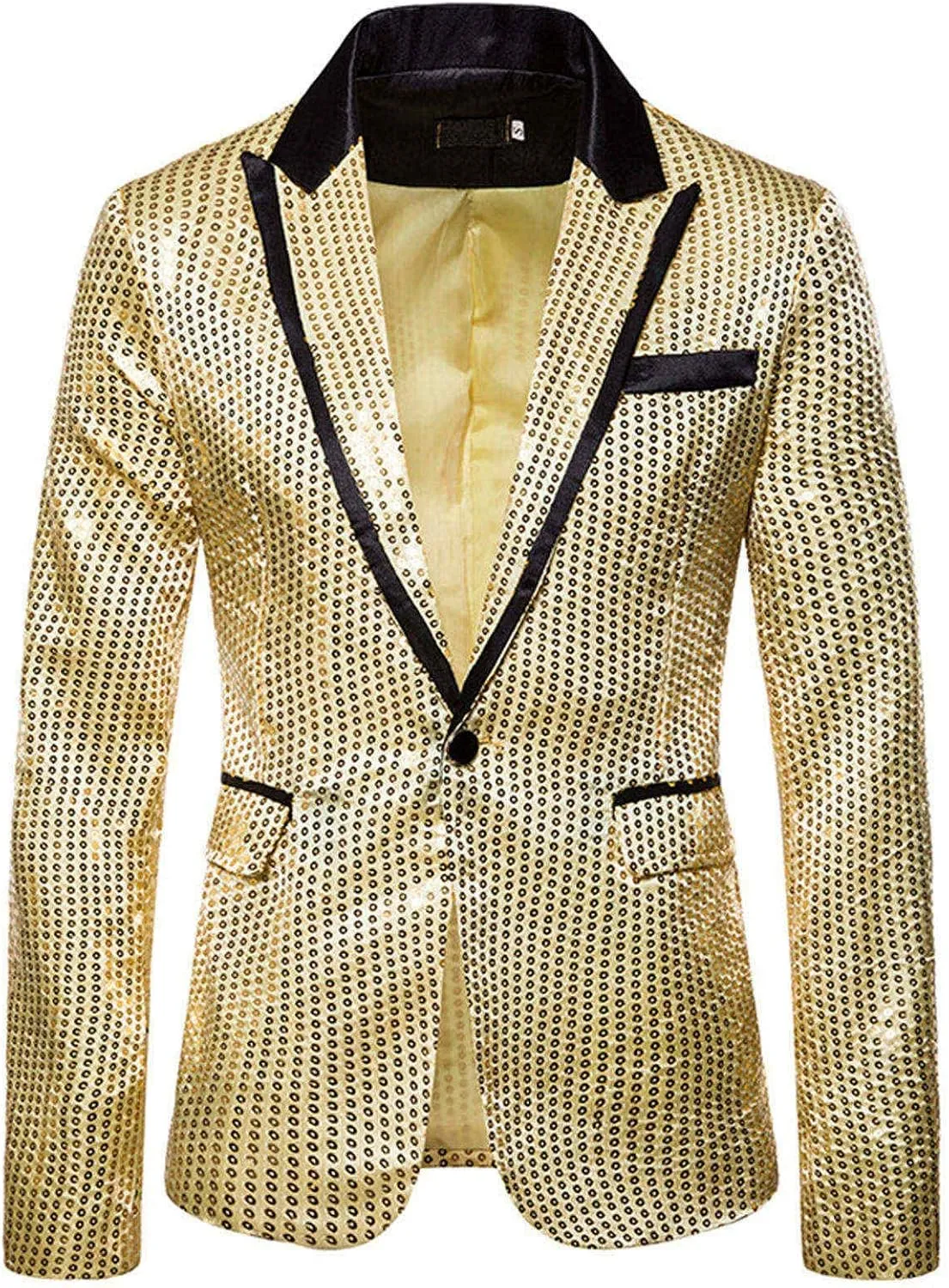 LCMTWX Mens Blazers Men's Fashion Casual Buckle Printed Single-breasted Jacket Coat Fashion Soft Work formal Warm Body