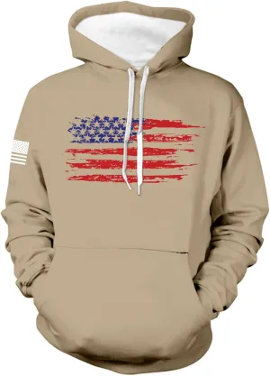 Men's Hoodie Pullover Lightweight Fleece Hooded Sweatshirts Long Sleeve Drawstring Graphic Hoodies with Pocket