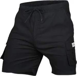 Men's Linen Shorts Casual Elastic Waist Drawstring Lightweight Summer Beach Golf Shorts with Pockets Men's Cargo Shorts