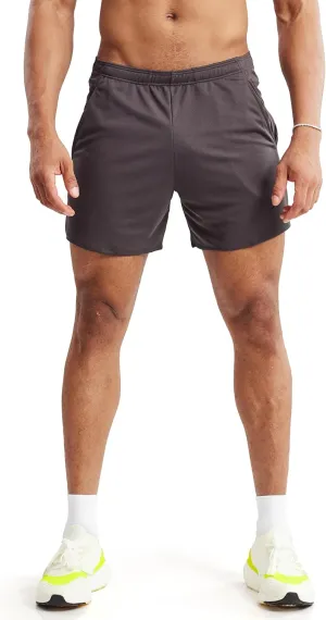 Ouber Men's Lightweight Quick Dry Athletic Shorts with Split Side Hem Unlined Mesh Running Training Shorts