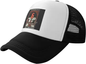 Shinedowns Baseball Cap Mesh Trucker Hats Two Tone Hat Summer Outdoor Caps Adjustable Snapback Black