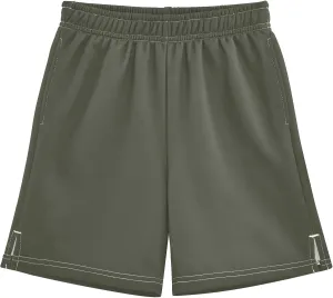 Solid Color Boys Athletic Shorts Quick Dry Active Youth Shorts with Pockets for Kids