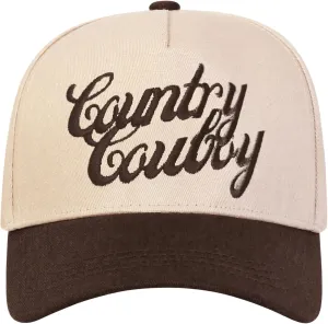 Trucker Hats Women Men Two Tone Funny Baseball Cap Retro Vintage Western Country Hat