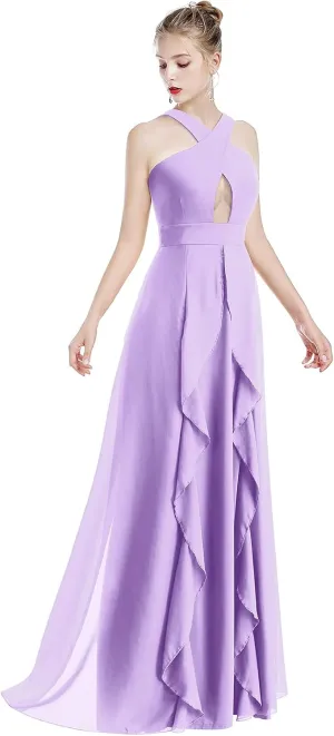 Women Transformer Hi Low Evening Long Prom Dress Halter Convertible Multi Way Spaghetti Strap Wedding Cocktail Maxi Gown
