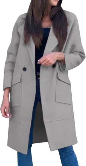 Womens Blazers Dressy Casual Office Womens Coat Open Front Causal Fall Winter Jackets Pluse Size Oversized Blazers