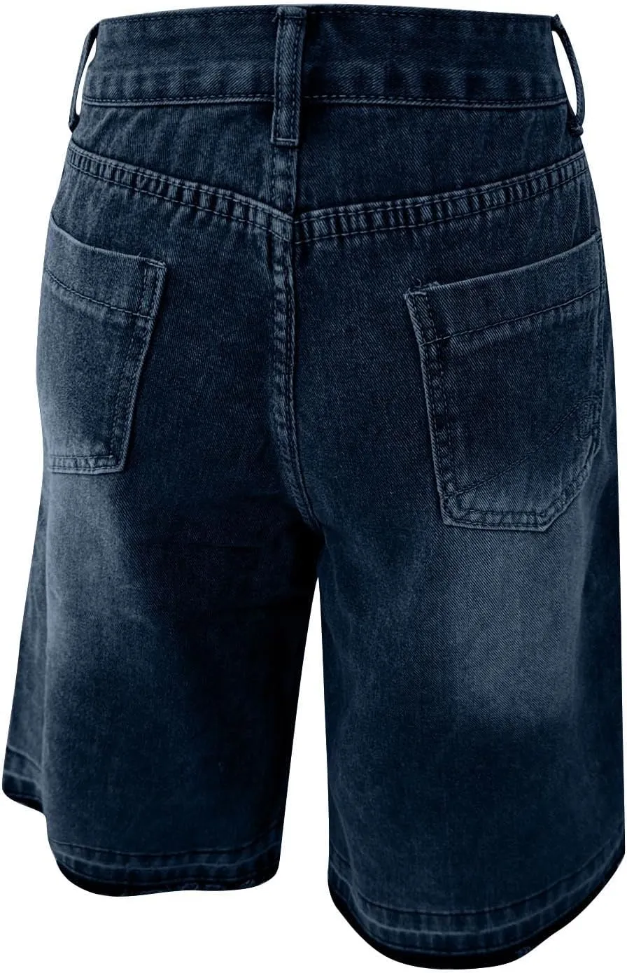 Womens Cowgirl Shorts High Cut Straight Leg Button Plain Denim Pants Loose Fall Summer Casual Shorts 2025 Trendy Y2K