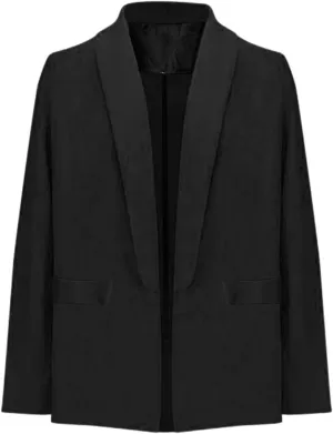 Womens Suits for Work,Plus Size Blazer for Women Solid Color Casual Long Sleeved Small Suit Temperament