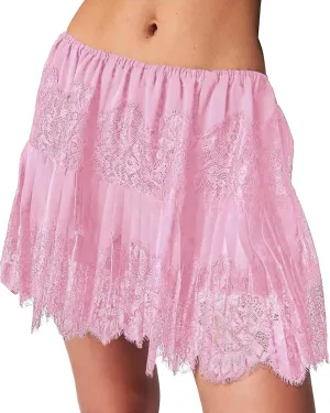 Womes Lace Mini Skirt Y2k Ruffle Elastic High Waist Cute Flowy Tiered Layered Boho Skorts Lace Tiered Short Skirts Underskirt